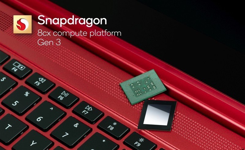 Chip de plataforma informática Snapdragon 8cx Gen 3