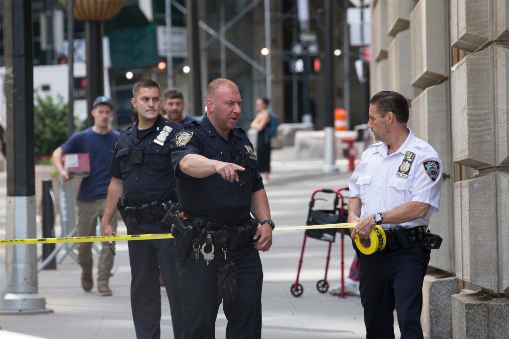 Escena del crimen de Nueva York