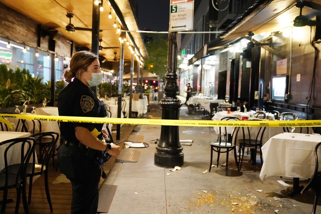 Escena del crimen de Nueva York.