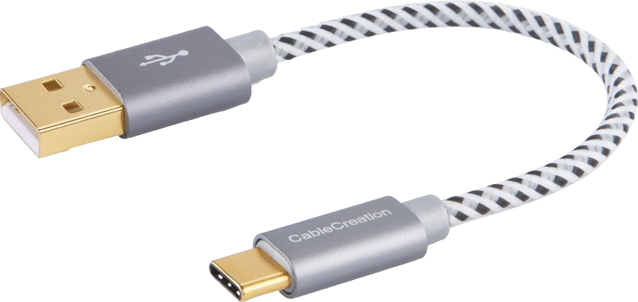 Creación de cable Cable USB-C corto Renderizado recortado