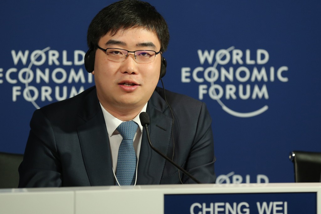 Cheng Wei, director ejecutivo de Didi