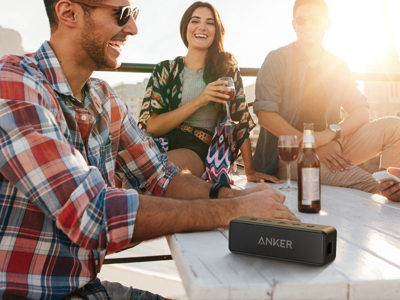 black anker soundcore 2 summer party