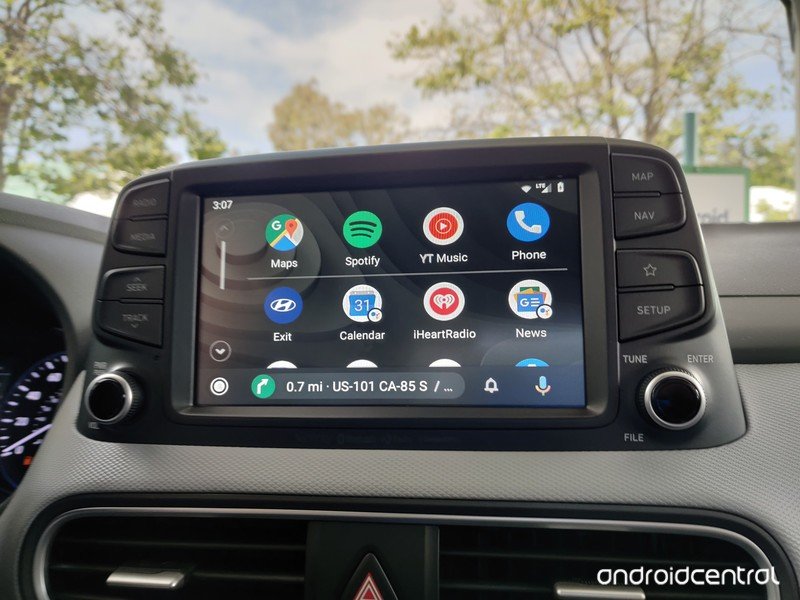 Lista de aplicaciones de Android Auto