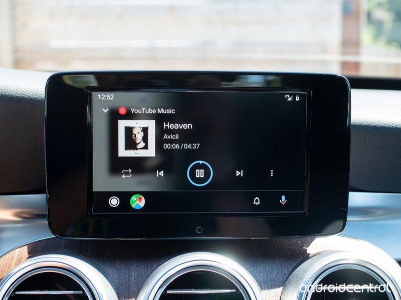 IU de coche Android Auto 2019