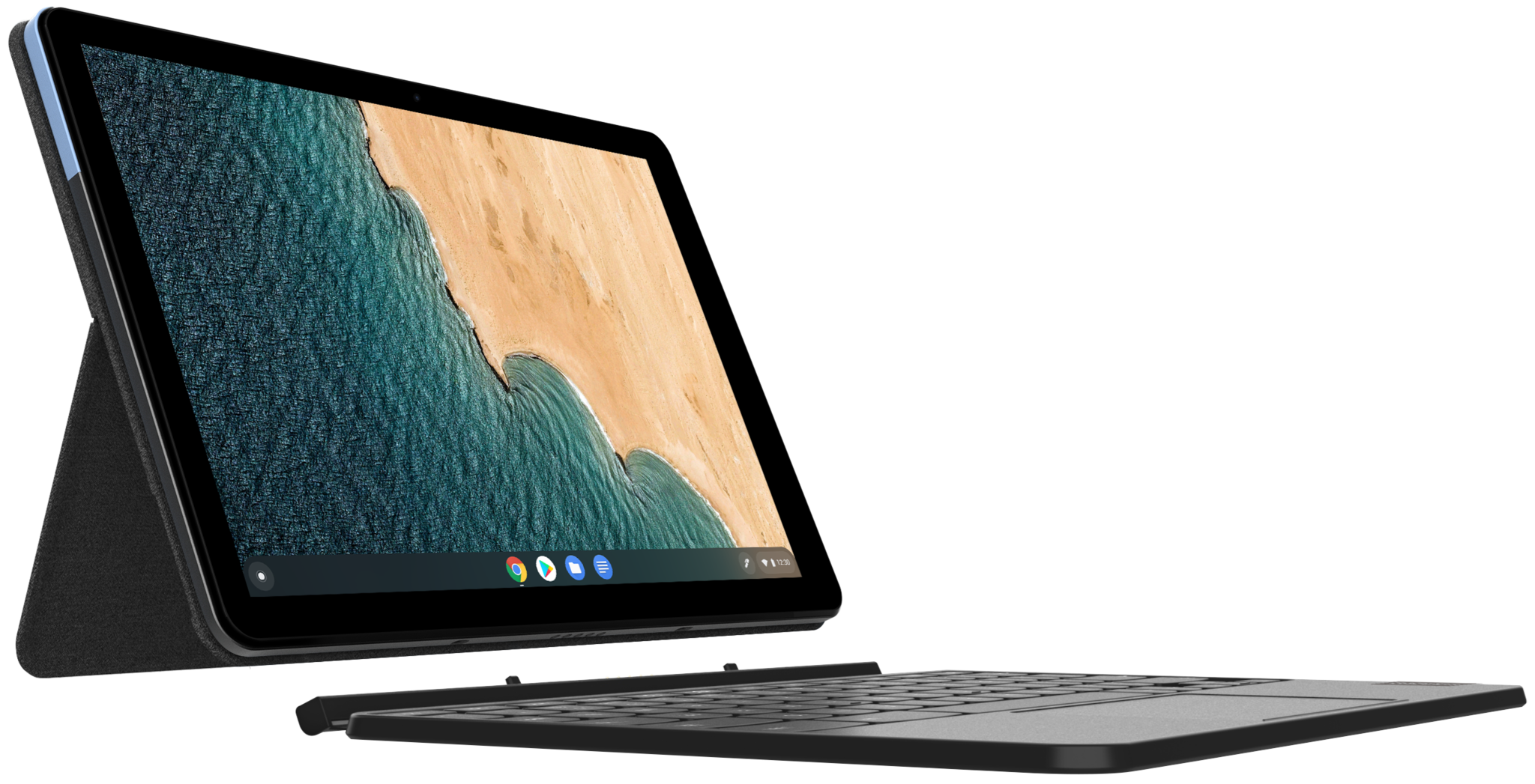 Lenovo Chromebook Duet con teclado y pie de apoyo