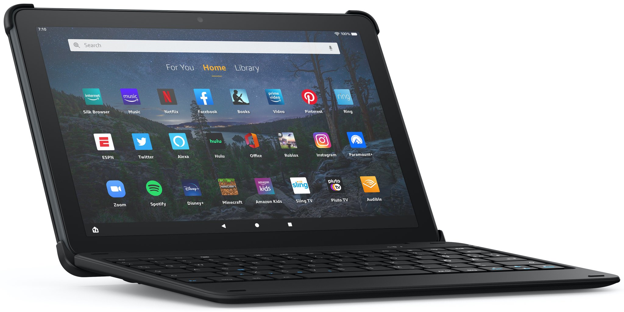 Renderizado de Amazon Fire HD 10 Plus