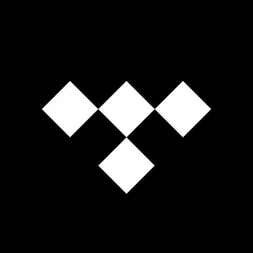 Logotipo oficial de Tidal