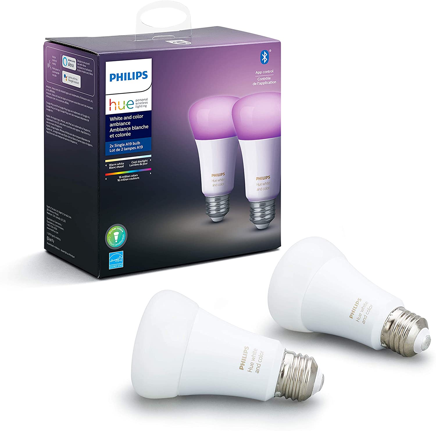 Ambiente de color y blanco de Philips Hue