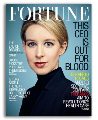 Portada de Elizabeth Holmes Fortune