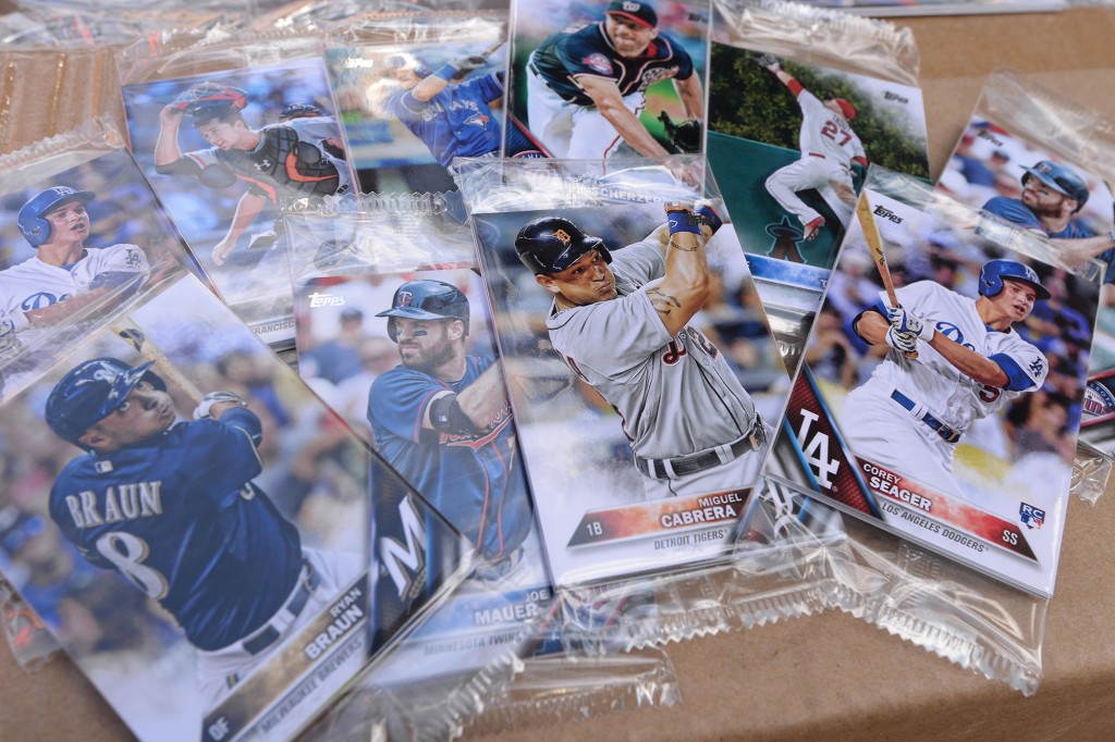 Tarjetas de beisbol Topps