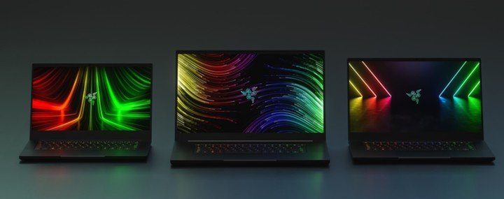 Las computadoras Razer Blade 2022.