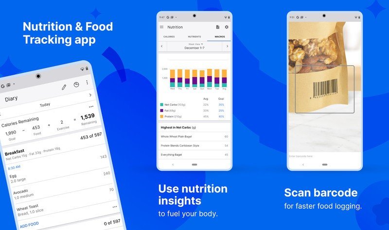 Myfitnesspal App Listing