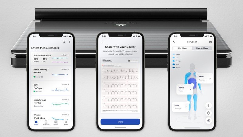 Aplicación de escaneo corporal Withings