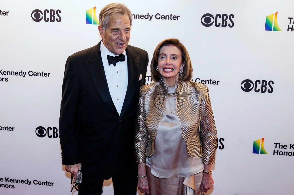 Nancy Pelosi y su esposo, Paul