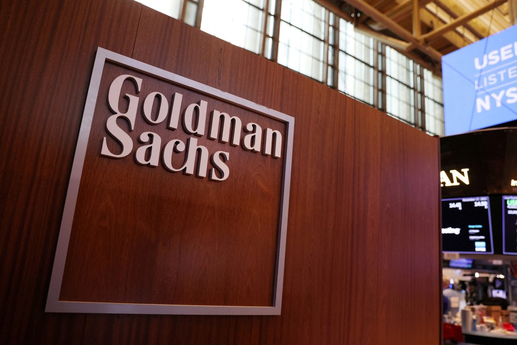 El logotipo de Goldman Sachs.