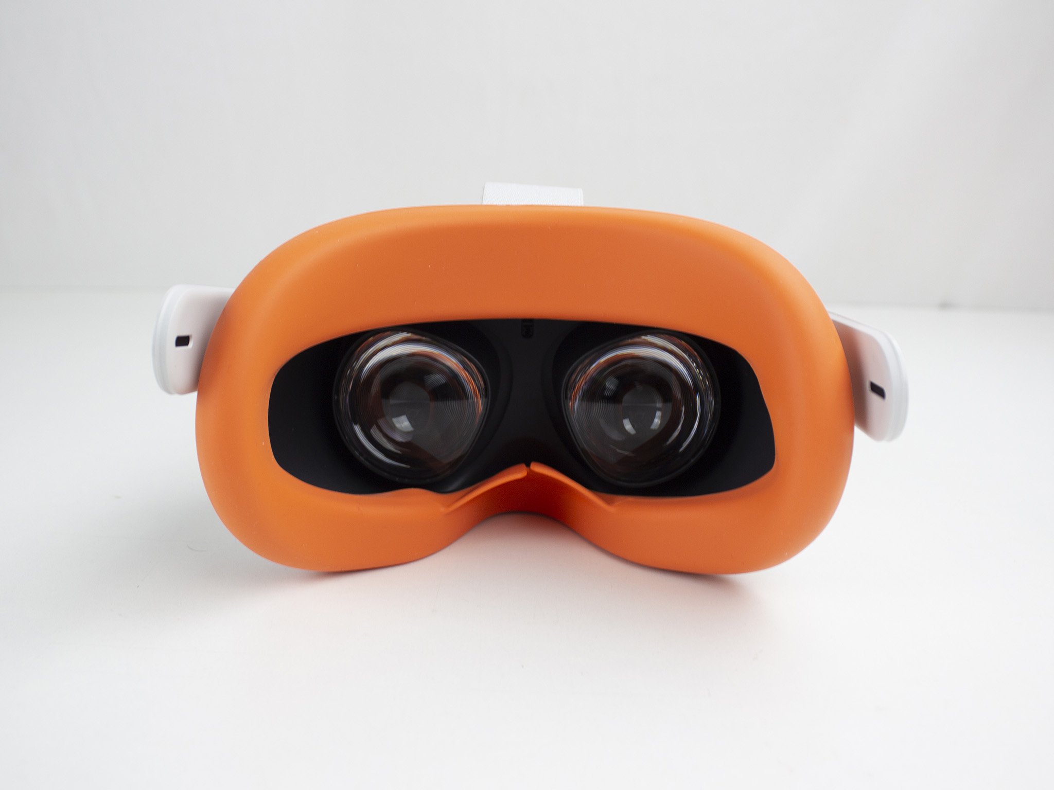 Funda Silicona Vr Cover Quest 2 Naranja