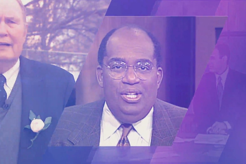 Una imagen de Al ROker del video del 70 aniversario de Today