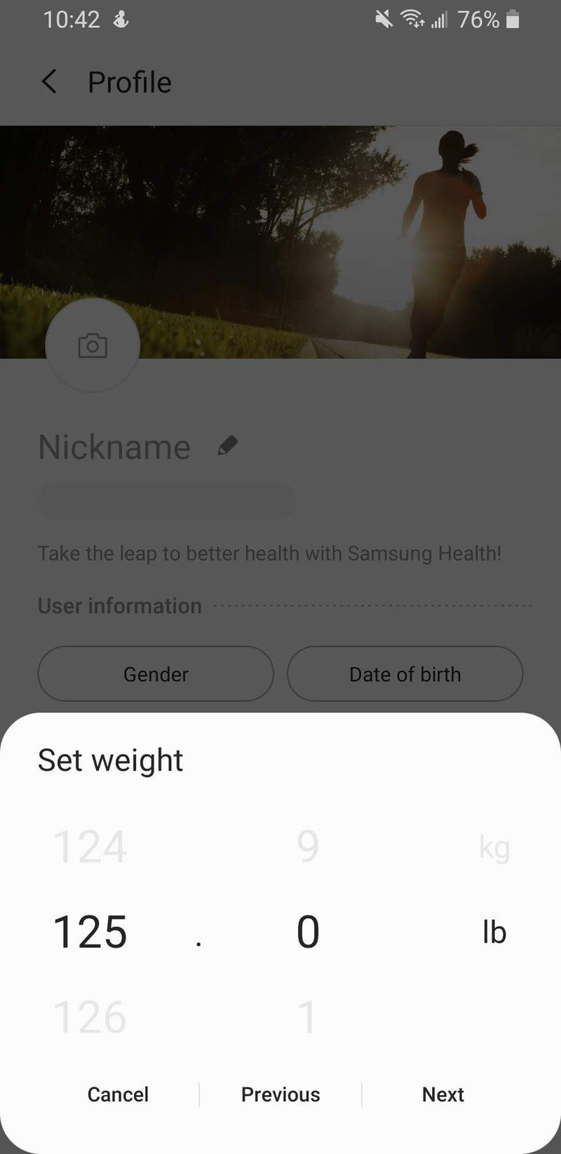 Cómo configurar la salud de Samsung