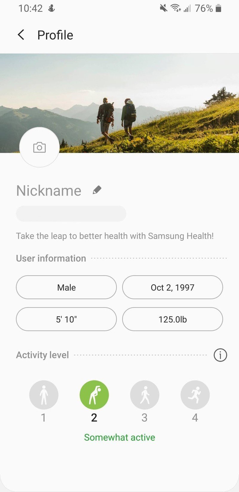 Cómo configurar la salud de Samsung