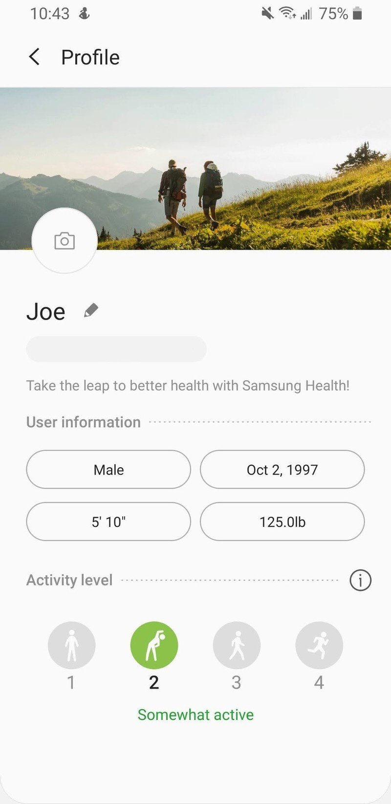 Cómo configurar la salud de Samsung