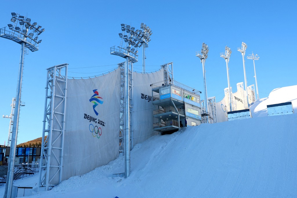 Genting Snow Park, un lugar de competencia para snowboard y esquí de estilo libre durante los Juegos Olímpicos de Invierno de Beijing 2022.