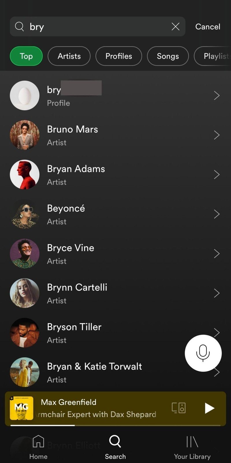 Spotify bloque móvil 2