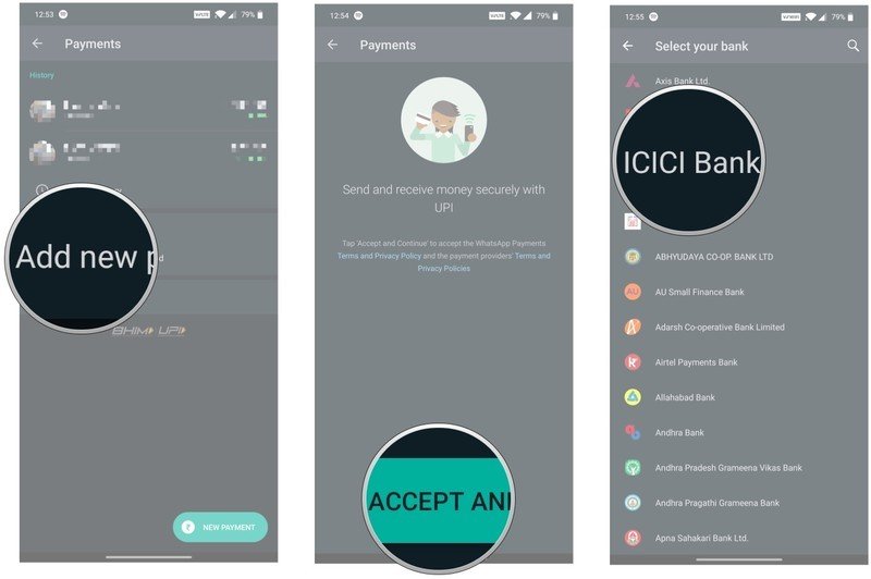 Cómo configurar pagos en WhatsApp para Android