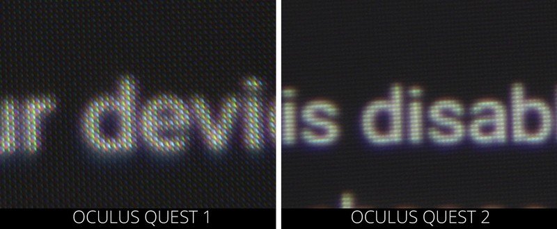 Quest 1 Vs Quest 2 Rgb Stripe Pentile Display