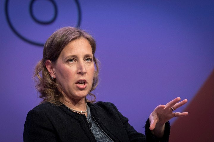 Susan Wojcicki, directora ejecutiva de YouTube.  Foto Bloomberg