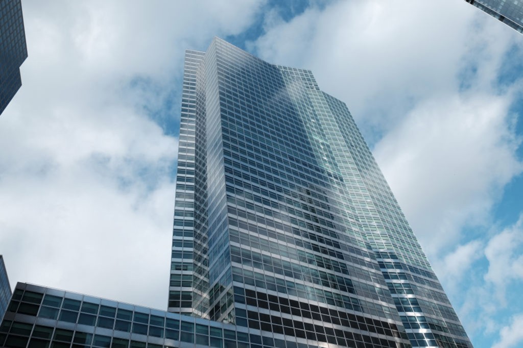 El edificio Goldman Sachs en el bajo Manhattan