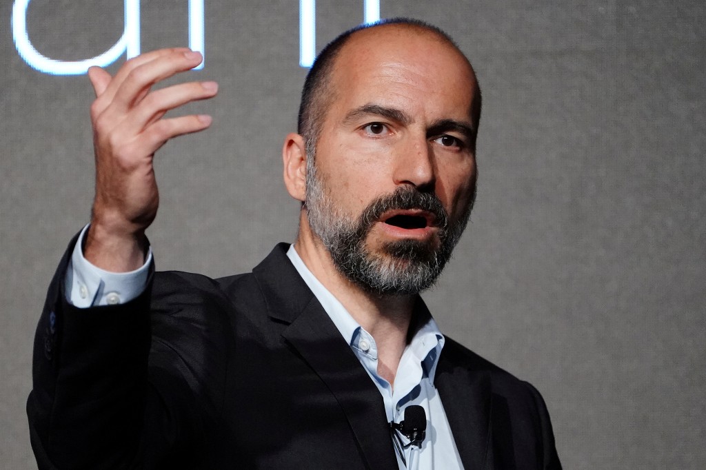 El director ejecutivo de Uber, Dara Khosrowshahi