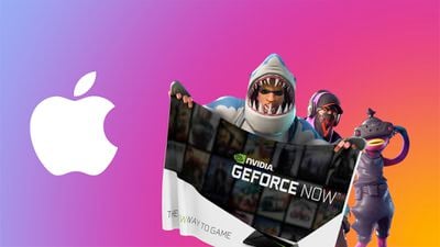 característica de geforce del logotipo de apple fortnite