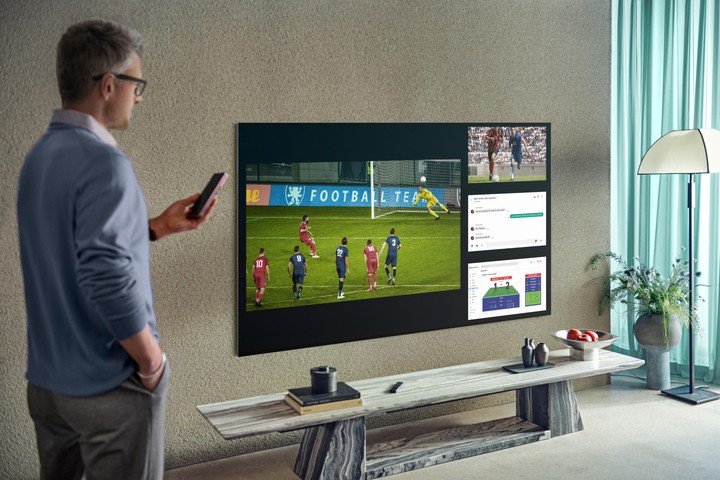 Cuantas más funciones tiene el televisor, mayor es su consumo.  Foto Samsung