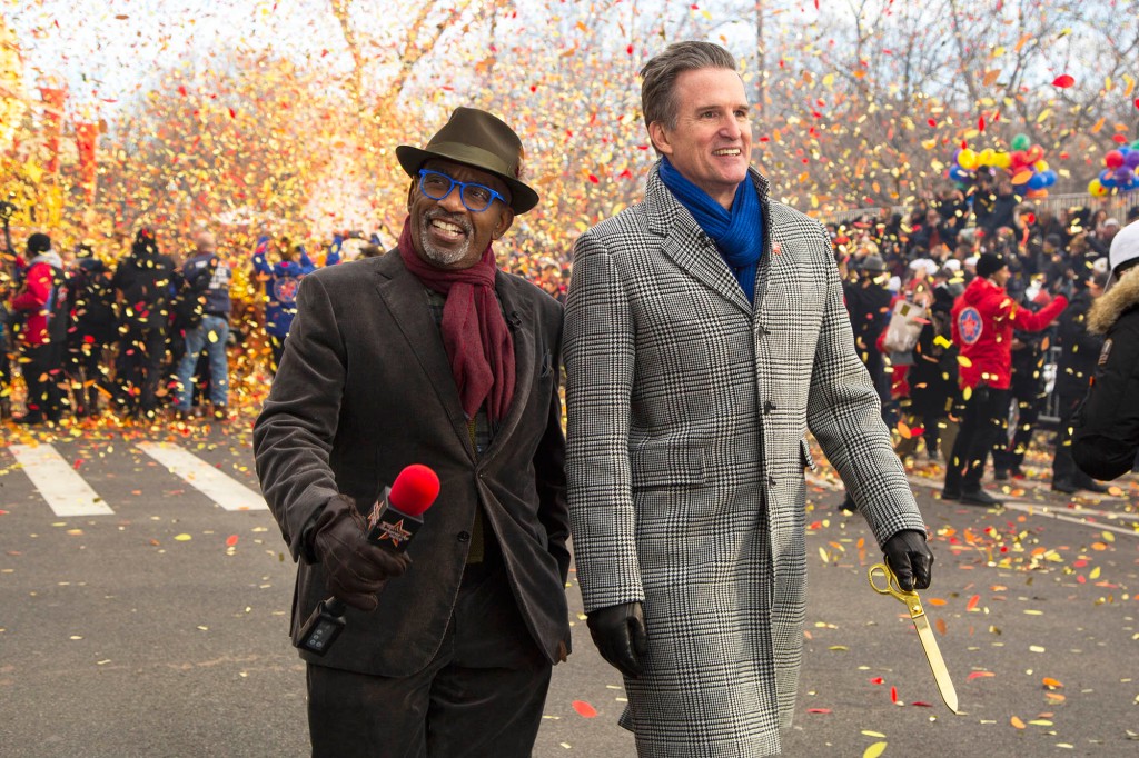 Jeff Gennette camina en el desfile del Día de Acción de Gracias en 2019.