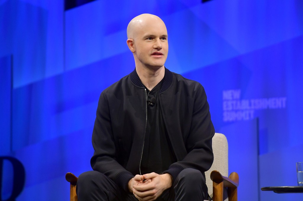 Brian Armstrong, CEO de Coinbase