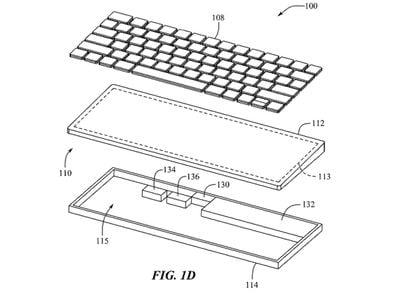 mac dentro del teclado patent1