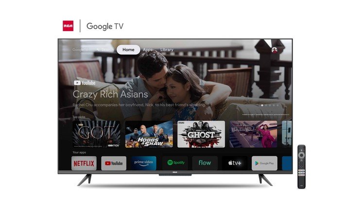 Los modelos RCA comienzan en 32 pulgadas y llegan hasta 65, con precios que van desde $33,999 a $139,999 para Android TV y Google TV.