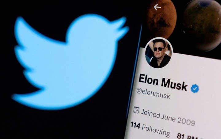 El aterrizaje de Elon Musk en Twitter.  Foto: Reuters