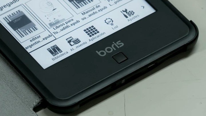 Boris, el ereader de eudeba.  Foto Eudeba