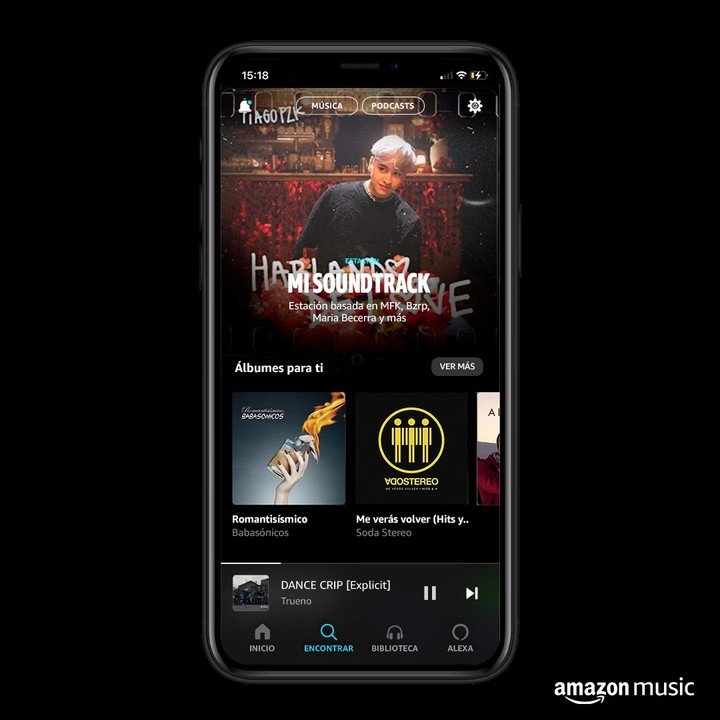 Amazon Music, el nuevo rival de Spotify.