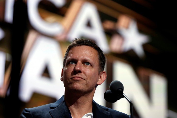 El multimillonario Peter Thiel, uno de los más respetados de Silicon Valley.  Foto AP