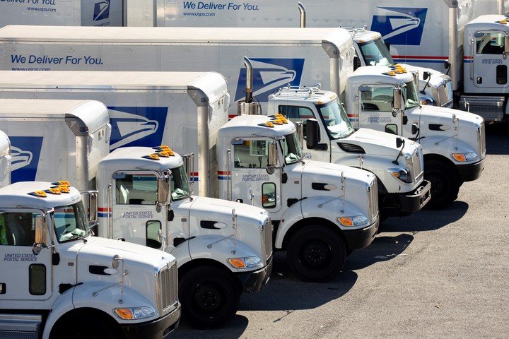 USPS, el servicio postal de los Estados Unidos.  Foto EFE