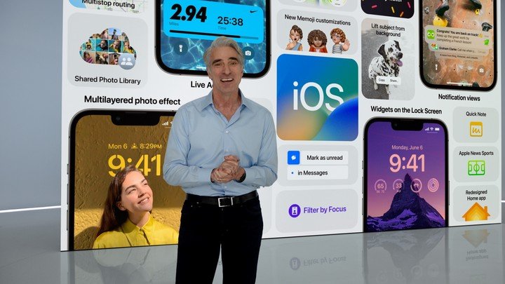 Las novedades del nuevo sistema operativo de Apple.  Foto EFE