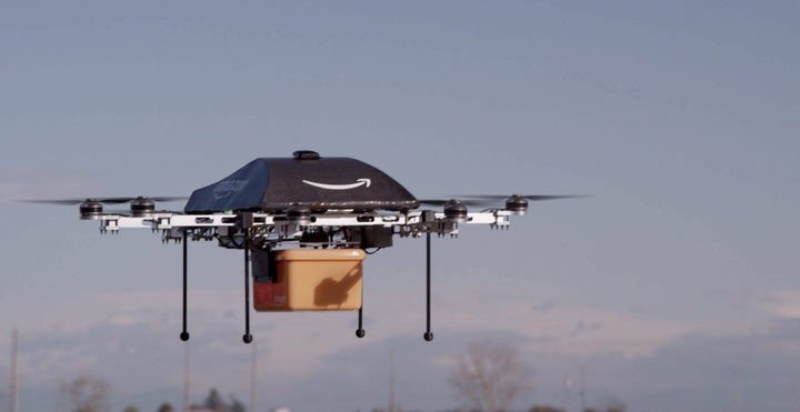 Amazon ha estado trabajando en el proyecto de drones durante casi 10 años.  Foto: EFE.