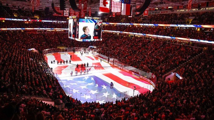 El PNC Arena en Carolina del Norte suele albergar principalmente eventos deportivos y recitales.  Foto: @PNCArena.
