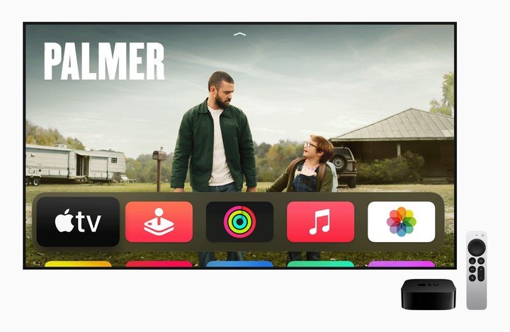 Apple TV, un dispositivo de streaming para gestionar desde el iPhone o con su mando a distancia.  Imagen: Manzana.