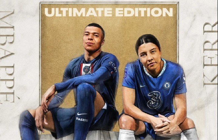 Kylian Mbappé y Sam Kerr, las figuras de la portada de FIFA 23.