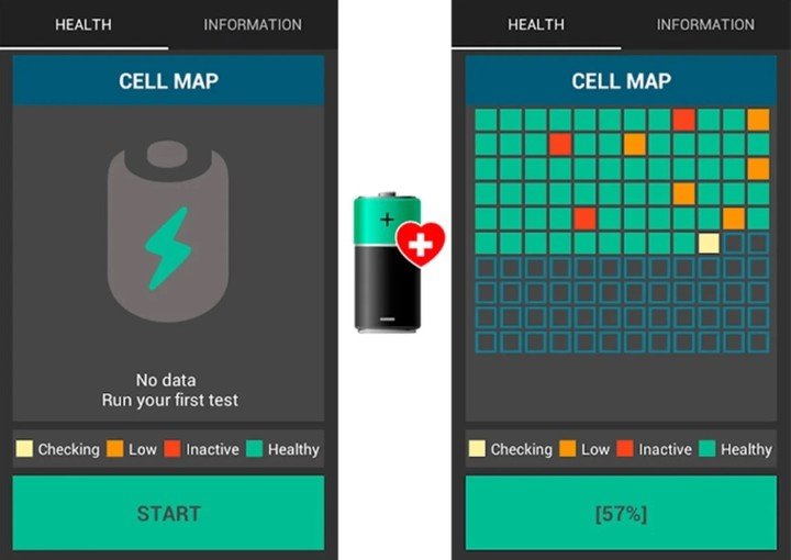 Las aplicaciones que advierten específicamente sobre el estado de la batería en Android se pueden descargar desde PlayStore.