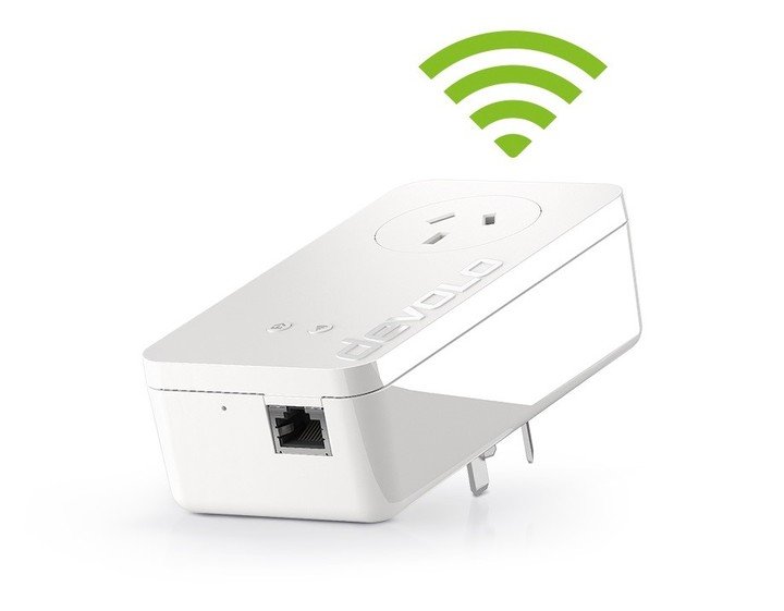 Los adaptadores Devolo transmiten la señal de Internet a través de la corriente eléctrica (tecnología Powerline) de toda la casa.