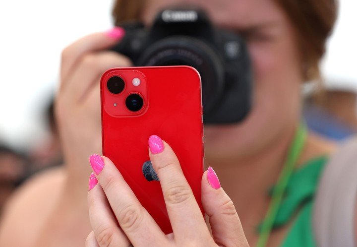 Apple realizó el miércoles el lanzamiento mundial del iPhone 14.  Foto: AFP